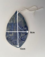 Ceramic Leaf at the Allen Gallery (No. 100)