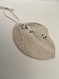 Ceramic Leaf at the Allen Gallery (No.25)
