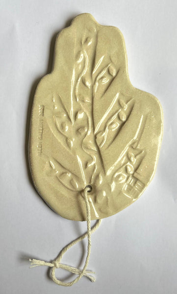 Ceramic Leaf at the Allen Gallery (No.70)