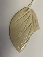 Ceramic Leaf at the Allen Gallery (No. 124)