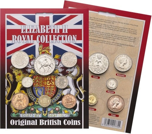 Elizabeth 2nd Royal collection of coins