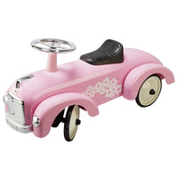 Ride-on pink car