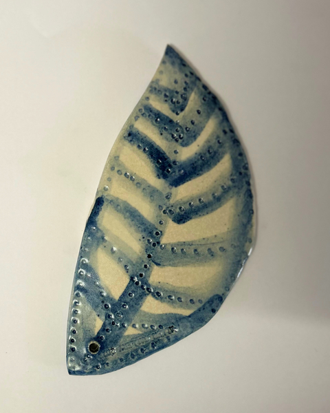 Ceramic Leaf at the Allen Gallery (No.004)
